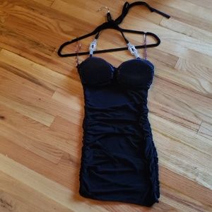 Short Tight Black Cocktail Dress